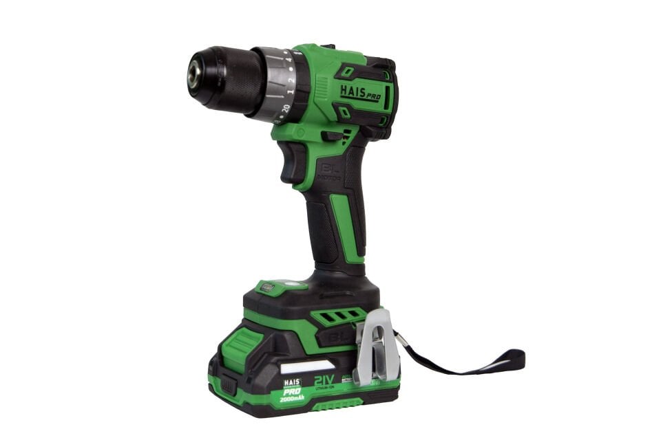 HAISPRO Profesyonel Darbeli Vidalama Matkap 21 V 2.0 Ah Çift Akülü