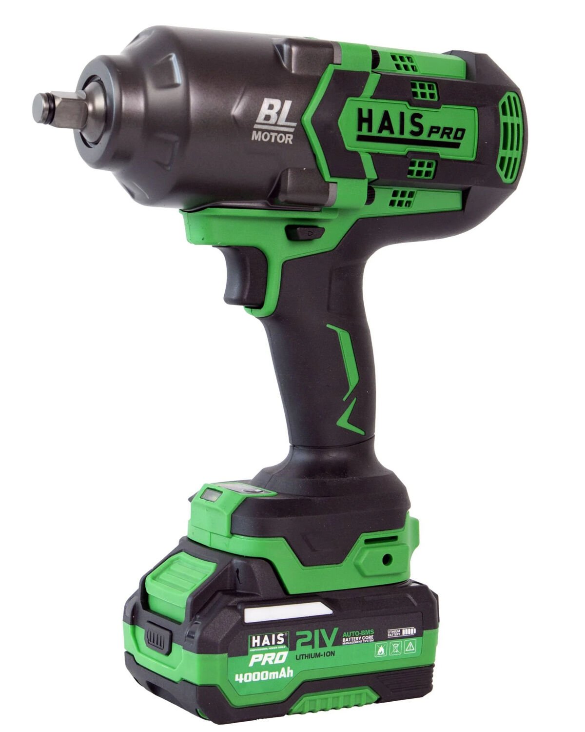HAISPRO Profesyonel Darbeli Somun Sıkma 1300 Nm 21 V