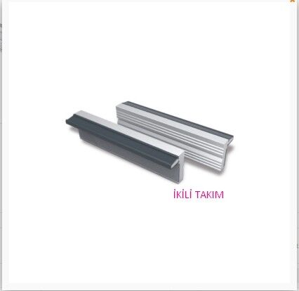 Alüminyum Mıknatıslı Mengene Çene  1599G 125